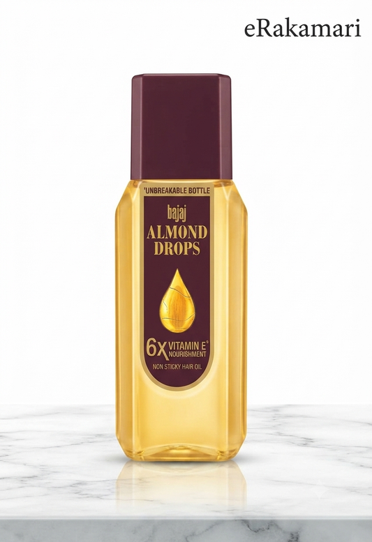 Bajaj  Hair Oil 200ML (Almond Drops With 6xVitamine E) UAE