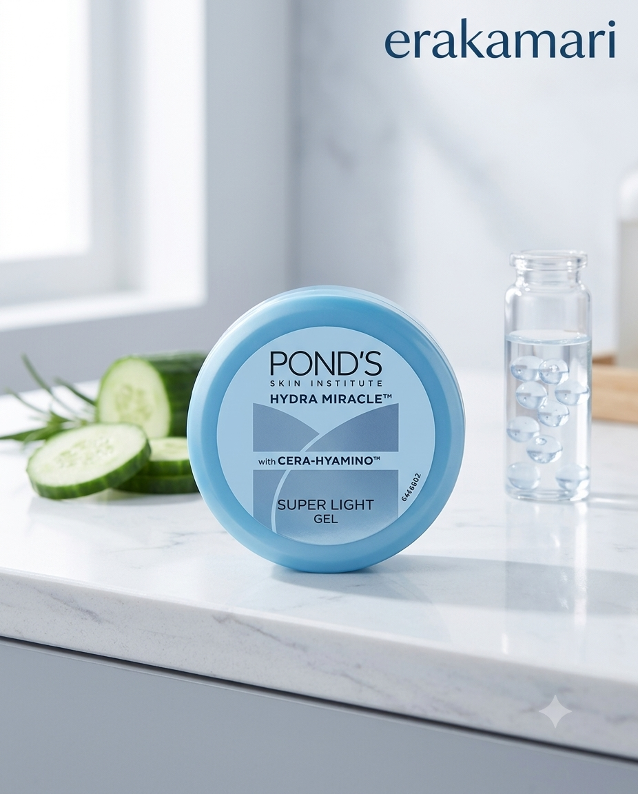 Pond's Hydra Miracle Super Light Gel With Cera-Hyamino 50ml (India)