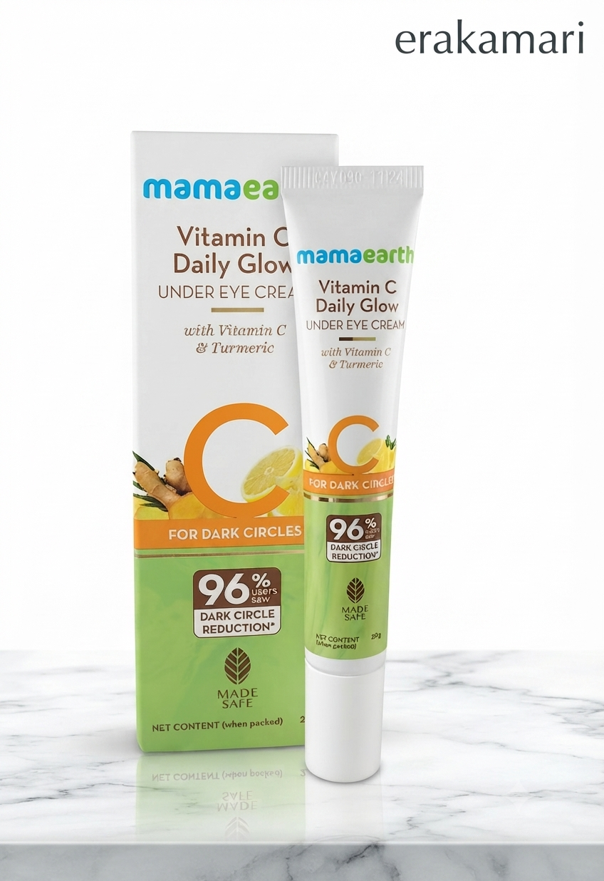 Mamaearth VitaminC Daily Glow Under Eye Cream