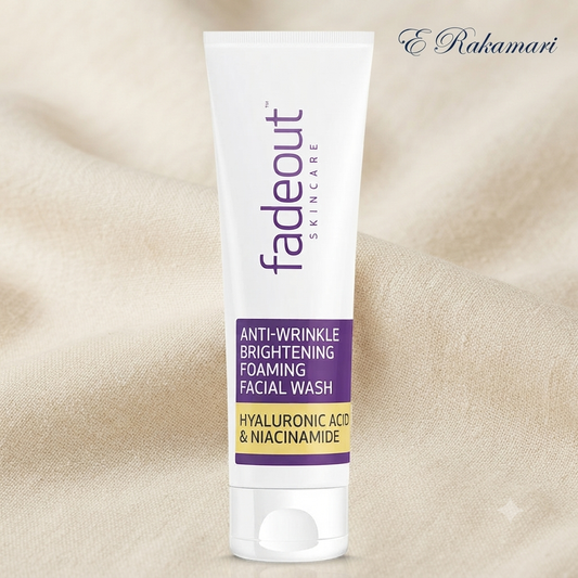 Fade Out Skincare Anti-Wrinkle Brightening Foaming Facial Wash.100 ml