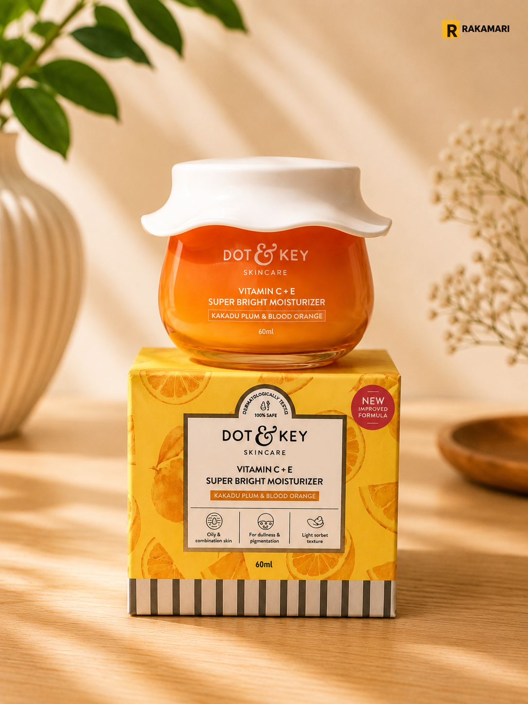 Dot & Key Vitamin C + E Super Bright Moisturizer for Face -60 ml