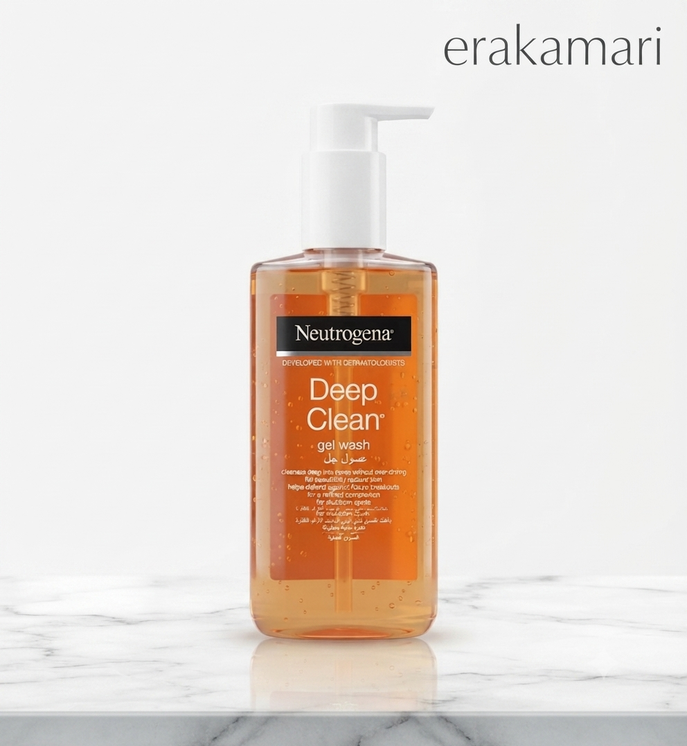Neutrogena Deep Clean Facial Cleanser Gel Wash 200ml