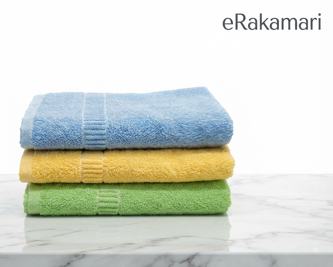 Blue Bird brand premium cotton bath towel (24"×48)