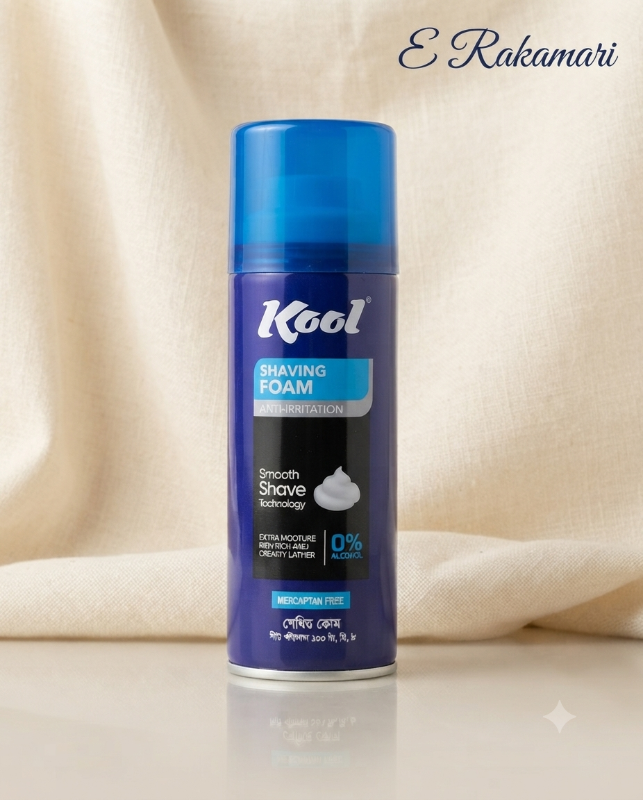Kool Anti Irritation Shaving Foam 100ml