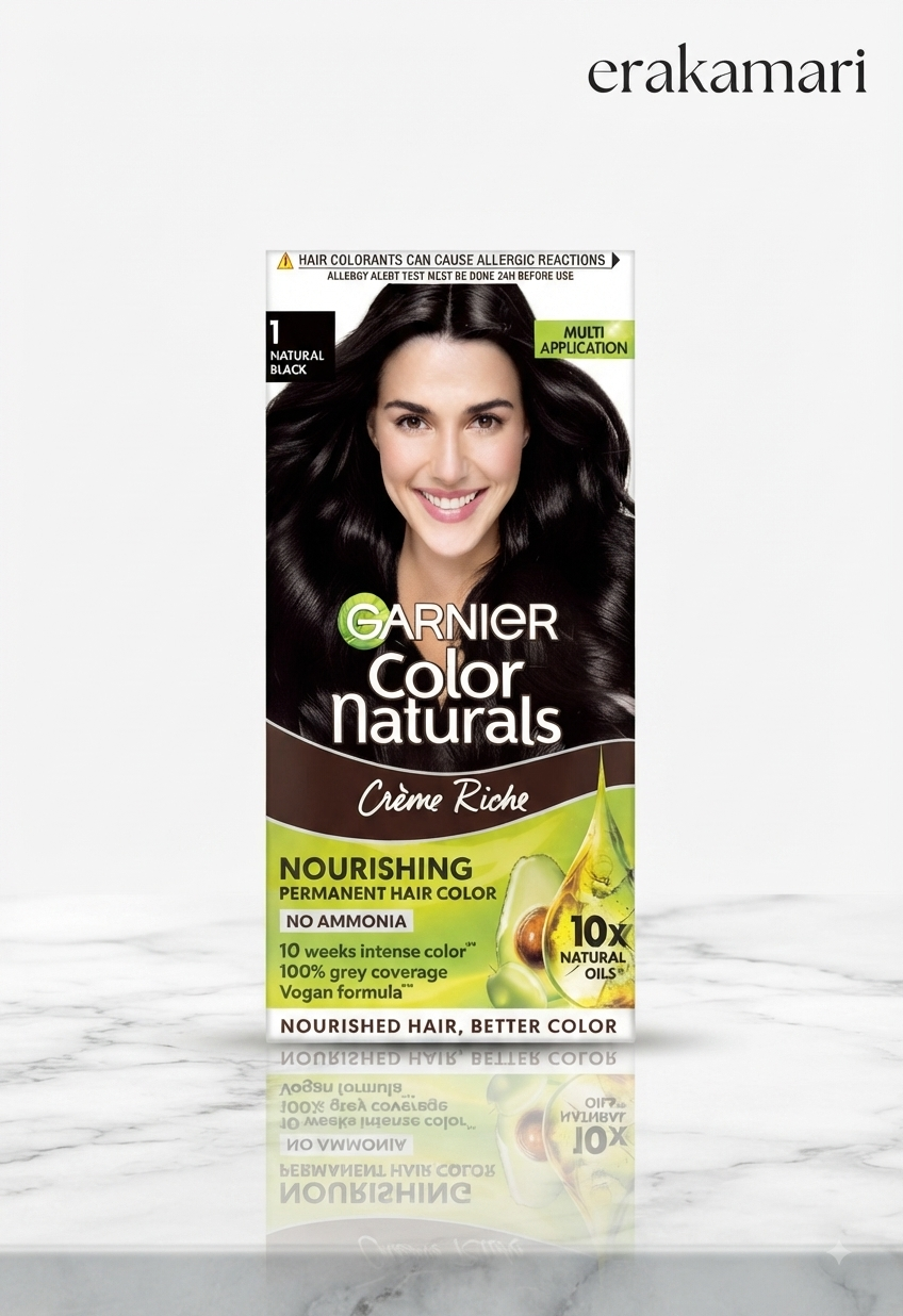 Garnier Color Naturals (1 Natural Black) 70ml+60g