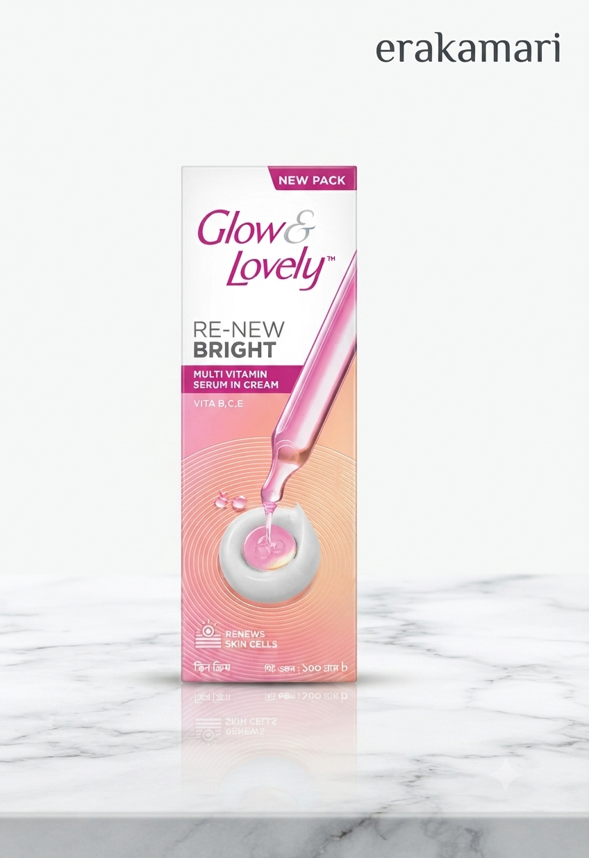 Glow & Lovely Re-New Bright Multi Vitamin Serum In Cream   100gm BD