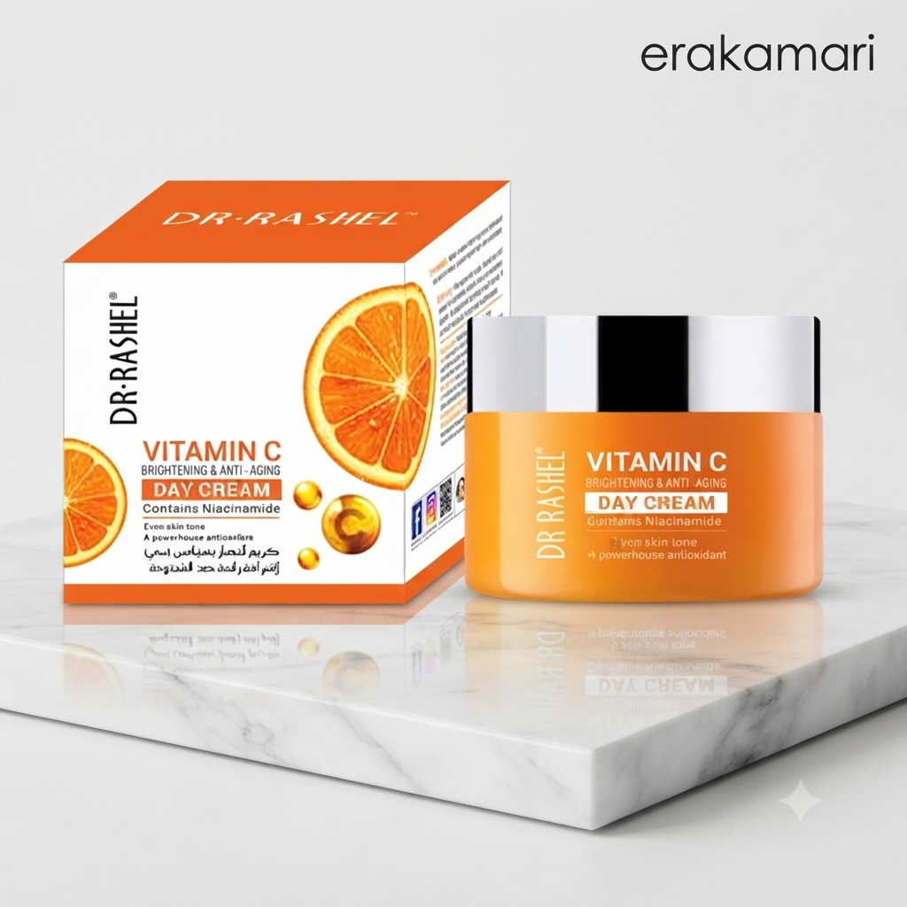 DR. RASHEL Vitamin C Brightening & Anti-Aging Day Cream - 50g