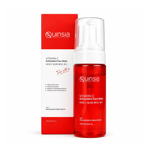 Quinsia Vitamin C Antioxidant Face Wash, a 120ml