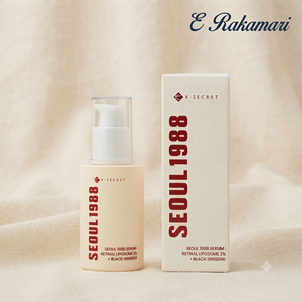 K Secret Seoul 1988 Serum with Retinol Liposome 2% + Black Ginseng 30ml