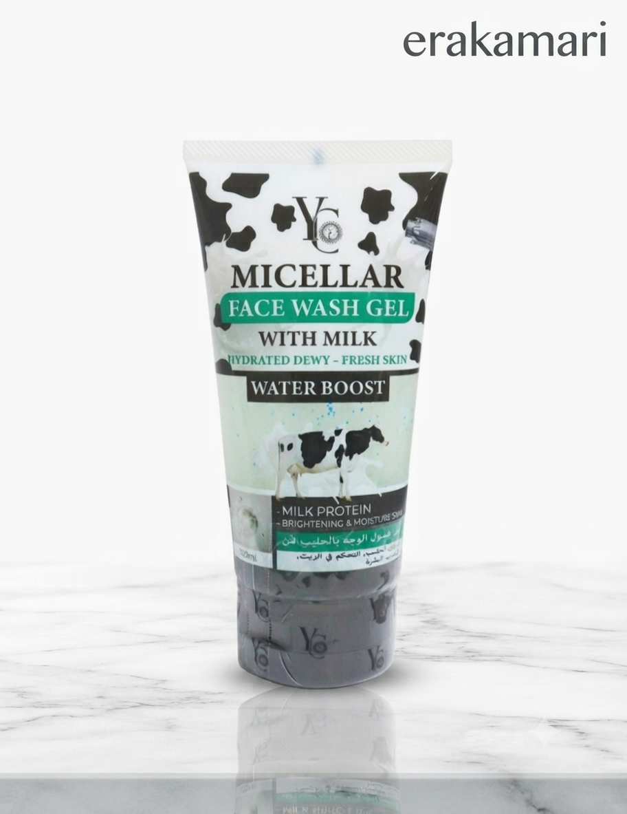 YC Micellar Milk Water Boost Face Wash Gel 150ml