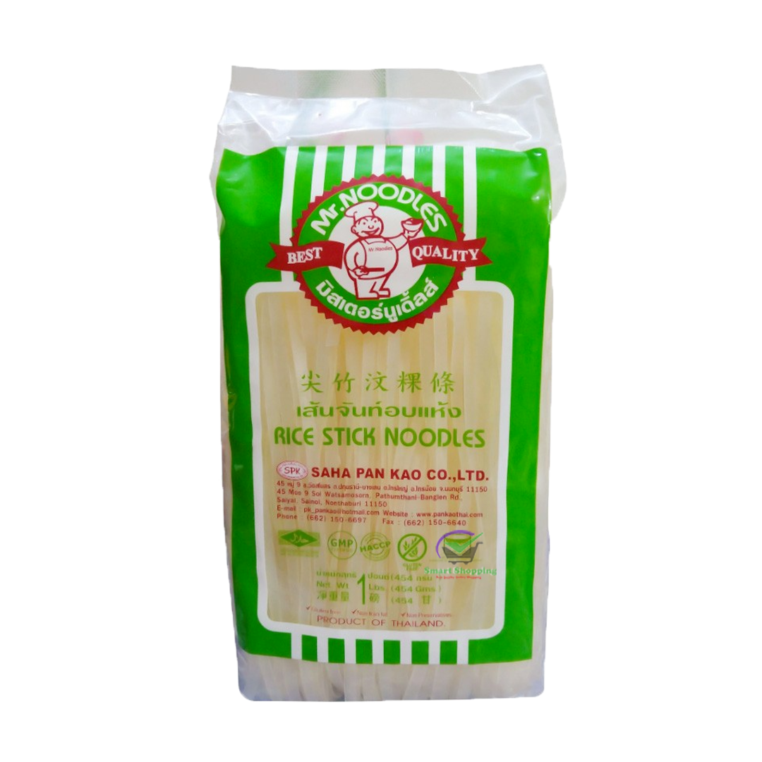 Mr. Noodles Rice Stick Noodles (Saha Pan Kao Co., Ltd.) 454g