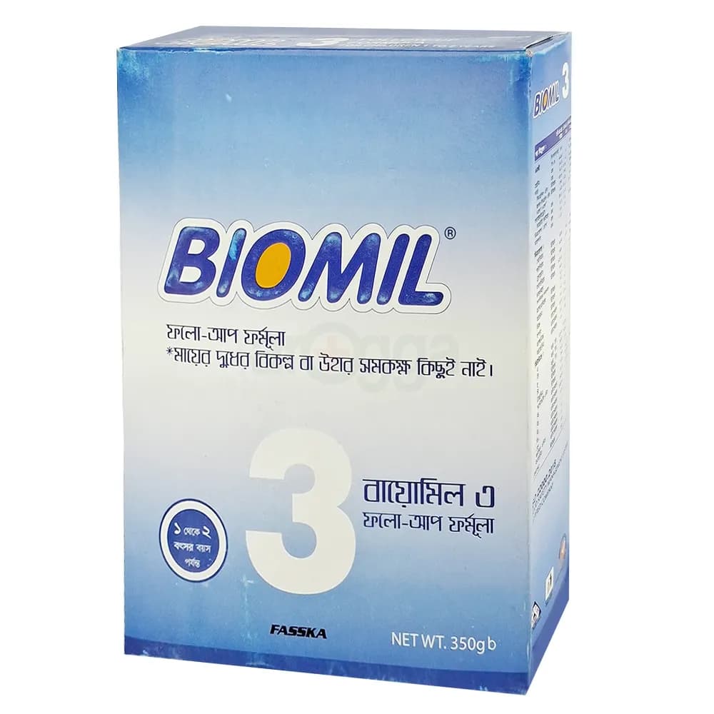 Biomil 3 Follow-Up Formula Milk Powder for Toddlers (1–2 Years) – 350 g