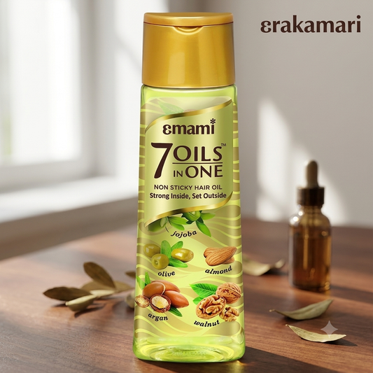 Emami 7 Oils in One Non Sticky Hair Oil (200ml)( India)