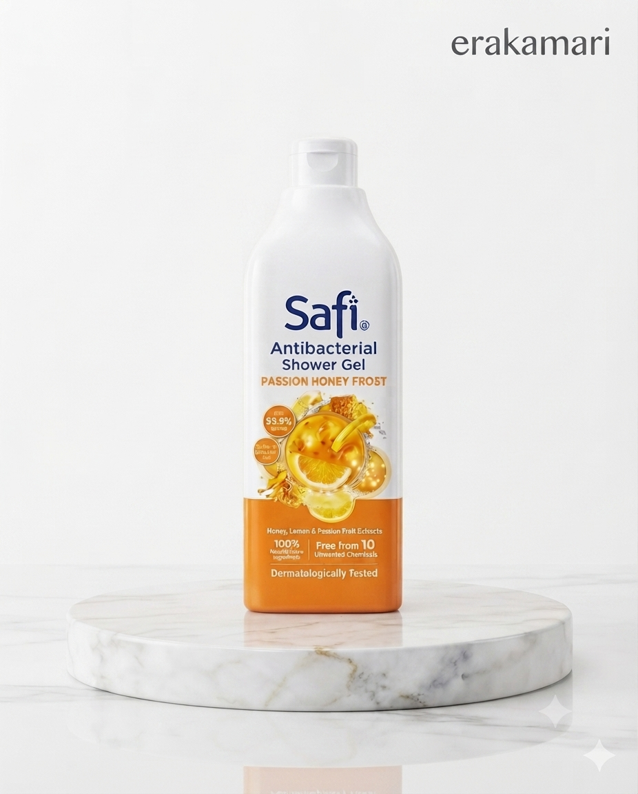 Safi Passion Honey Frost Anti-Bacterial Shower Gel 1000ml
