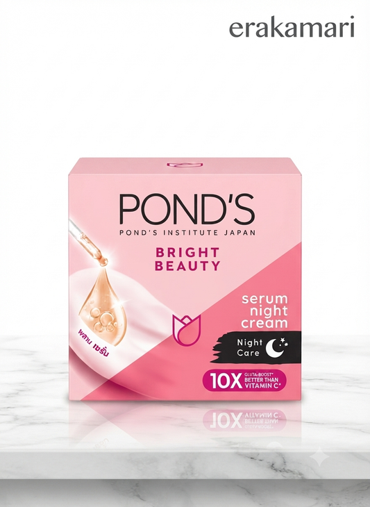Pond's Bright Beauty Serum night  Cream (50g)