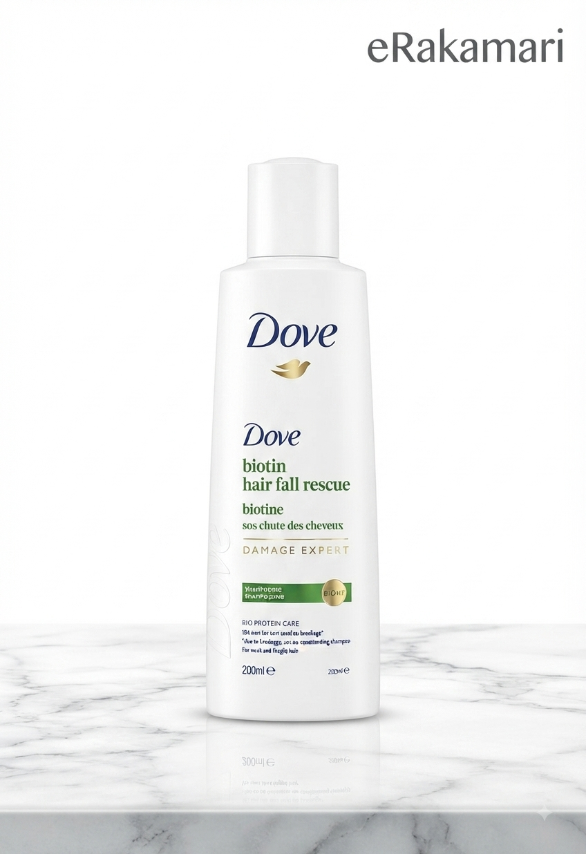 Dove shampoo 200ml (Buitin Hair Fall Rescue) Thailand