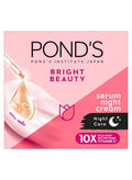 Pond's Bright Beauty Serum night  Cream (50g)
