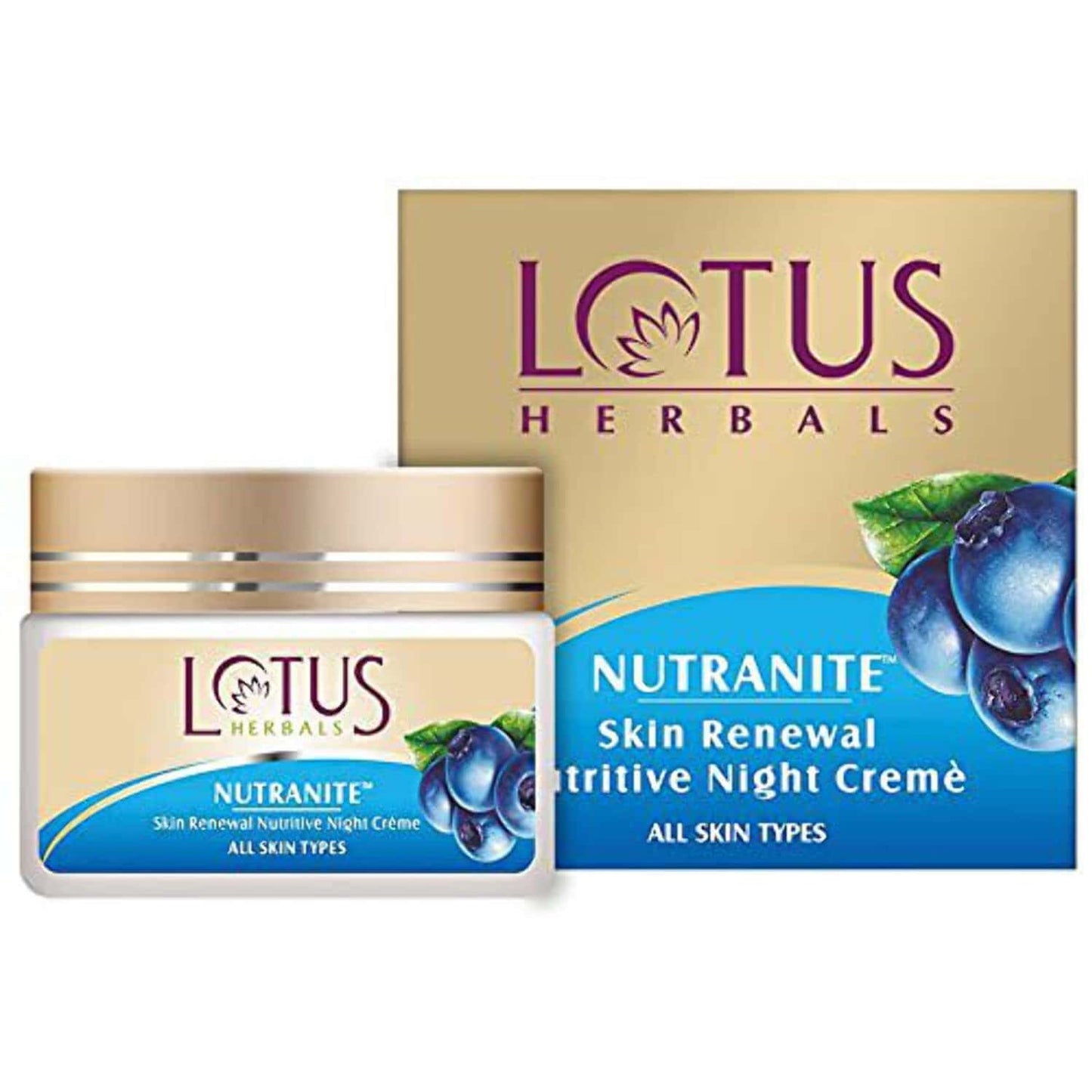 Lotus Herbals Nutranite Skin Renewal Nutritive Night Creme (50gm)