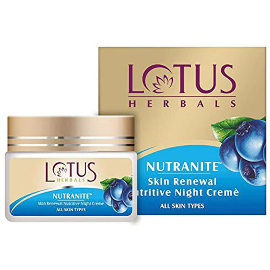 Lotus Herbals Nutranite Skin Renewal Nutritive Night Creme (50gm)