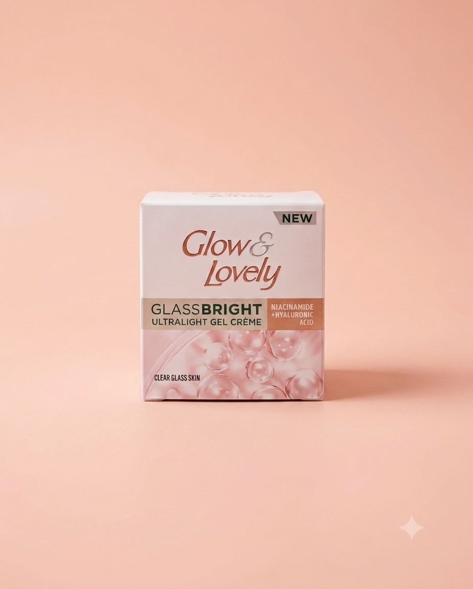Glow & Lovely Glass Bright Ultralight Gel Moisturizer