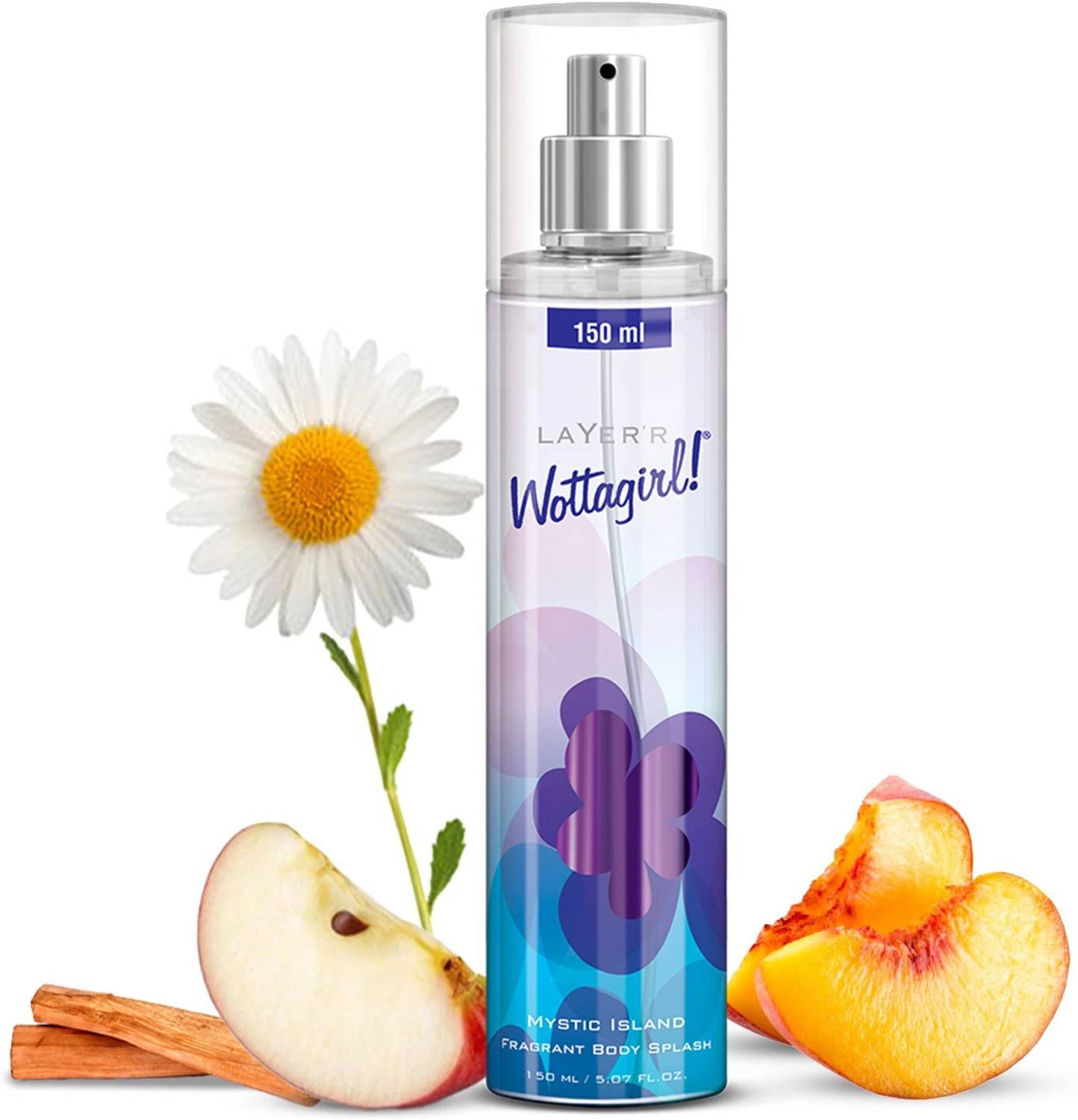 Layer'r Wottagirl Splash Mystic Island Splash For Women Long Lasting - 150ml