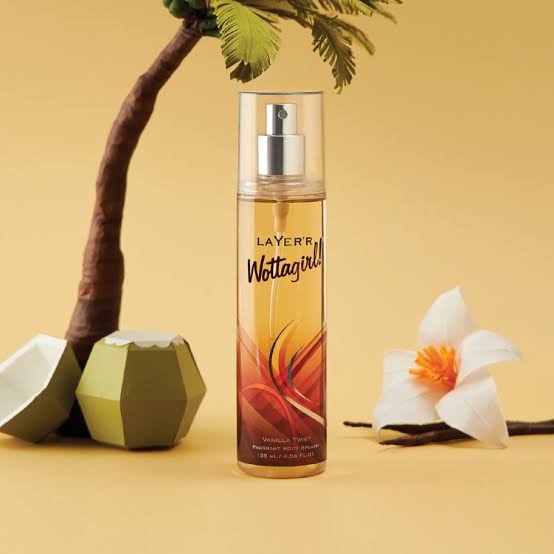 LAYER'R Wottagirl Vanilla Twist Long Lasting Fragrance Body Spray   For Women (135ml)