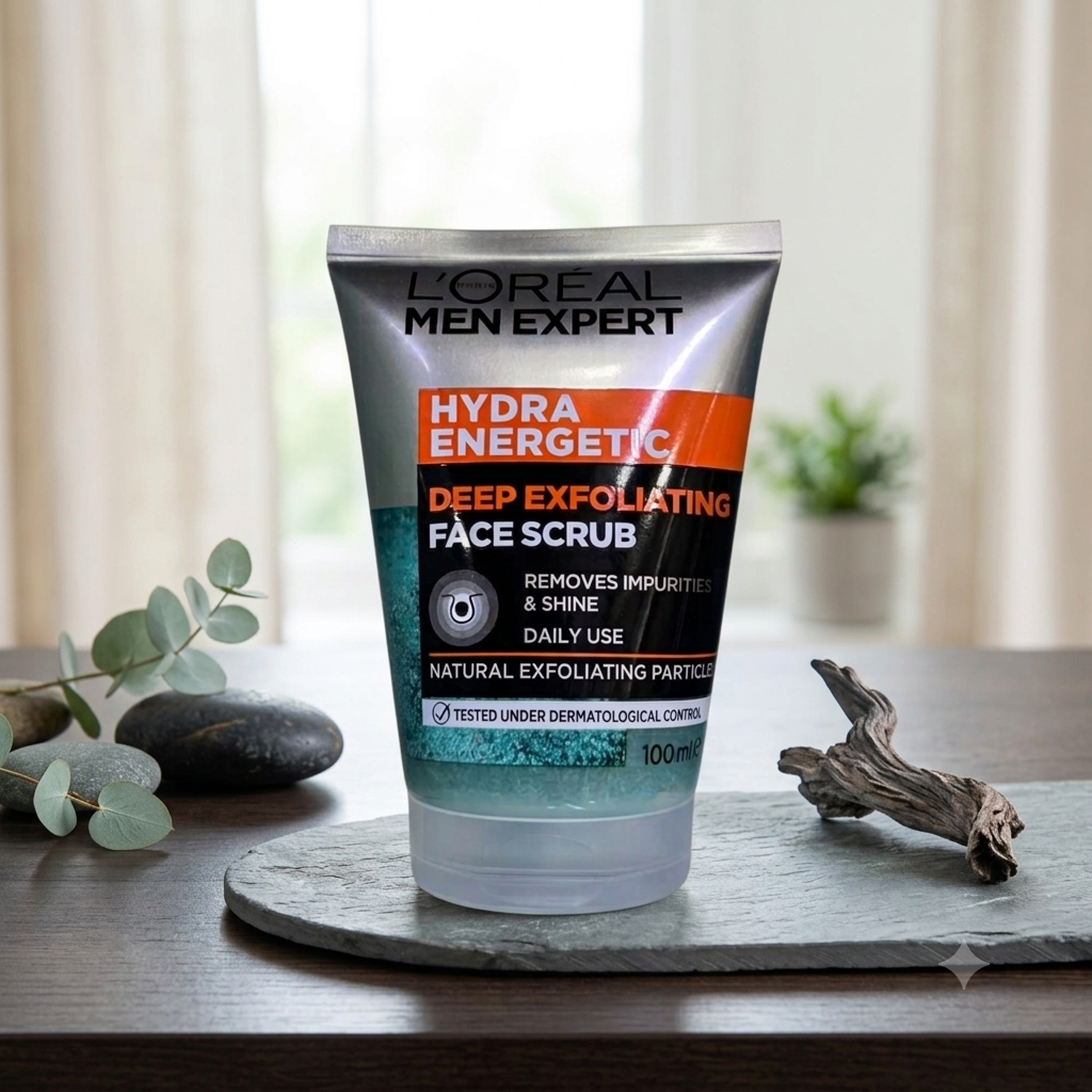 L'Oréal Men Expert Hydra Energetic Deep Exfoliating Face Scrub 100ml