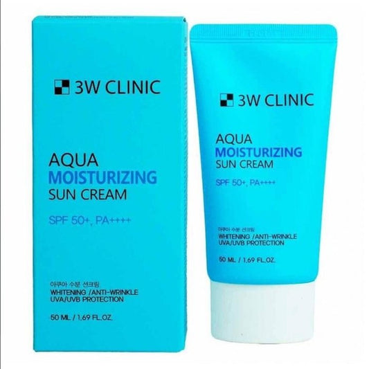 3W Clinic Aqua Moisture Sun Cream spf50+ pa++++ 60ml