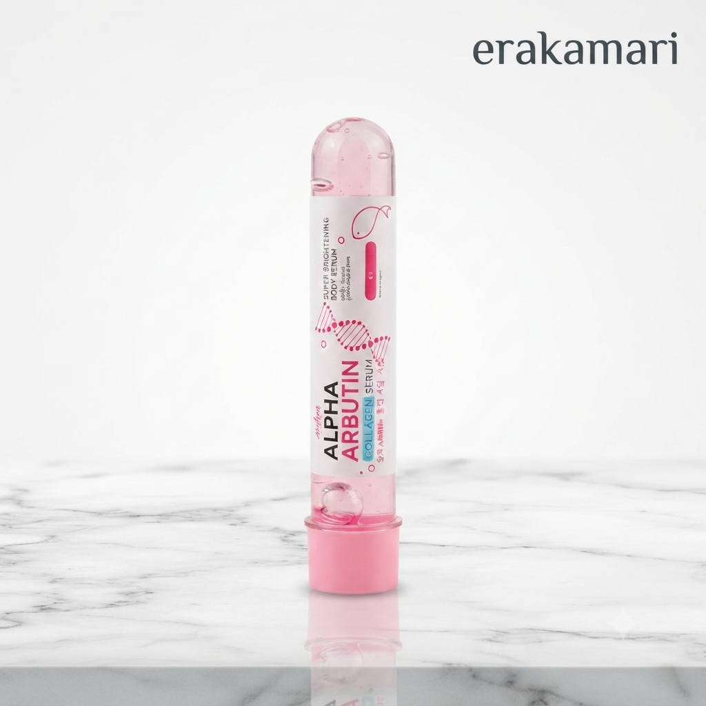Precious Skin Thailand PINK Alpha Arbutin 3+ Collagen Body Serum 45ml –