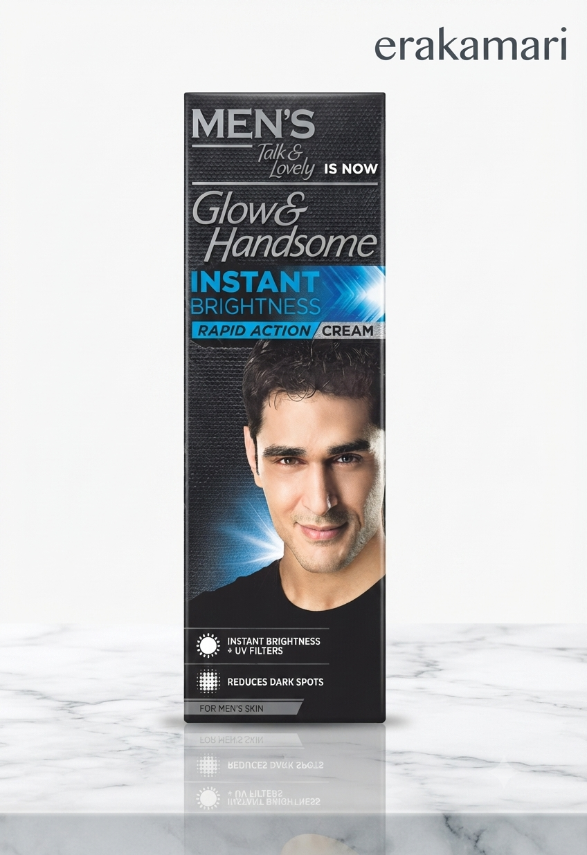 Men's Glow & Handsome Instant Brightness Cream 50gm(India)