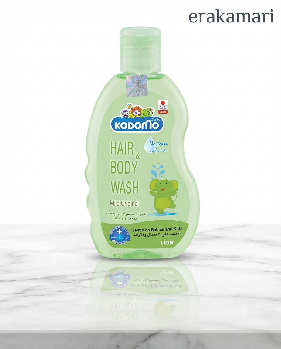 Kodomo Hair&Body Wash 200ML Mild Original