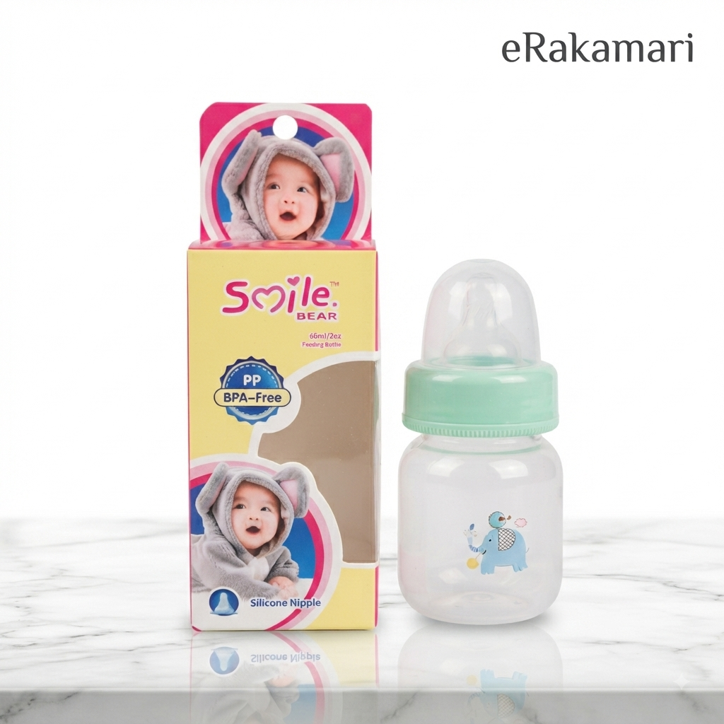 Smile Bear Baby Feeding Bottle 60ml