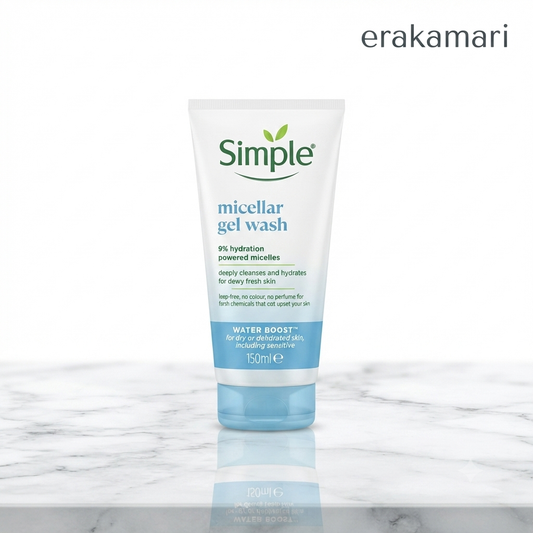 Simple Water Boost Micellar Facial Gel Wash (150ml)