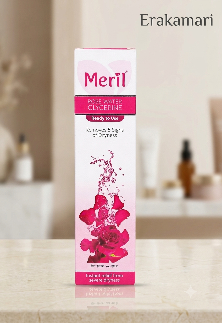 Meril Rose Water Glycerine - 120ml
