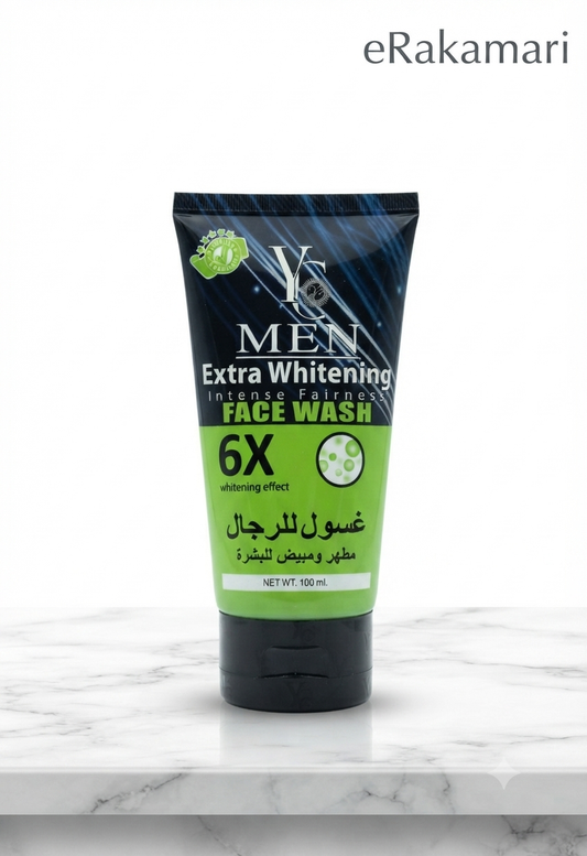 YC Men Face Wash 100ml (Extra Whitening)