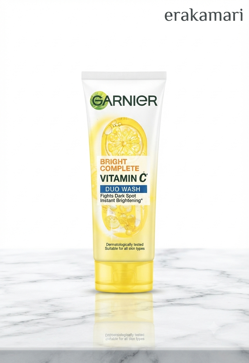 Garnier Bright Complete Vitamin C Face Wash 100gm