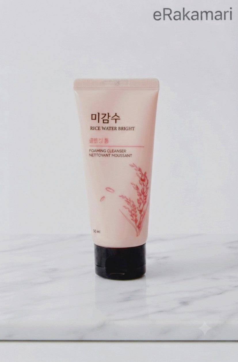 Rice Water Bright Foaming Cleanser (The Face Shop)Koria