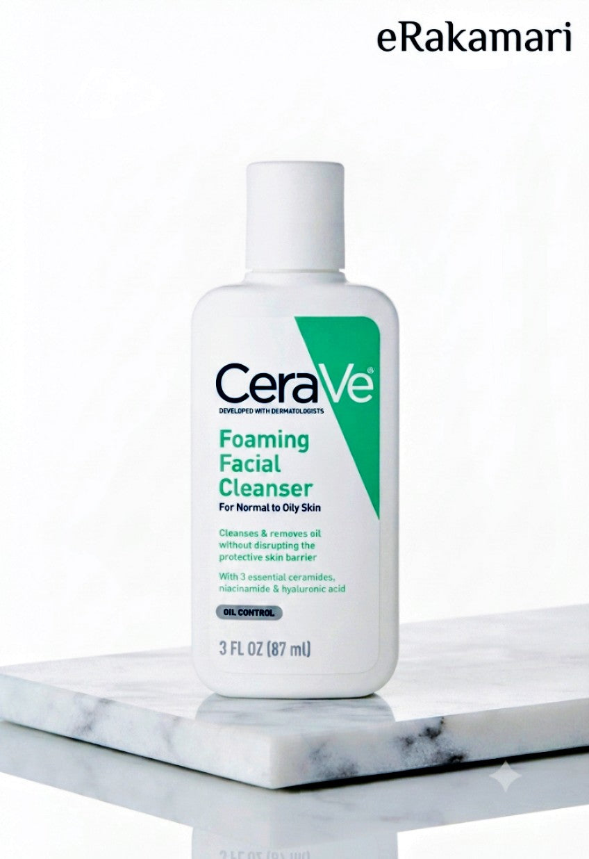 CeraVe Foaming Cleanser For Normal To Oily Skin 87ml
