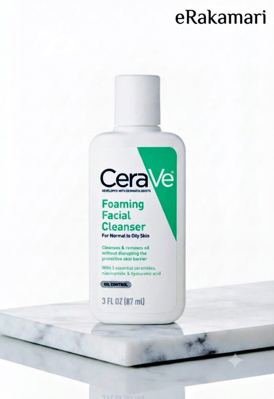 CeraVe Foaming Cleanser For Normal To Oily Skin 87ml