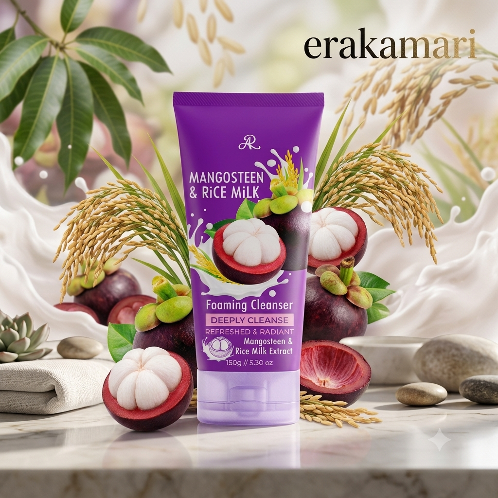 AR Mangosteen & Rice Milk Foaming Cleanser 150g