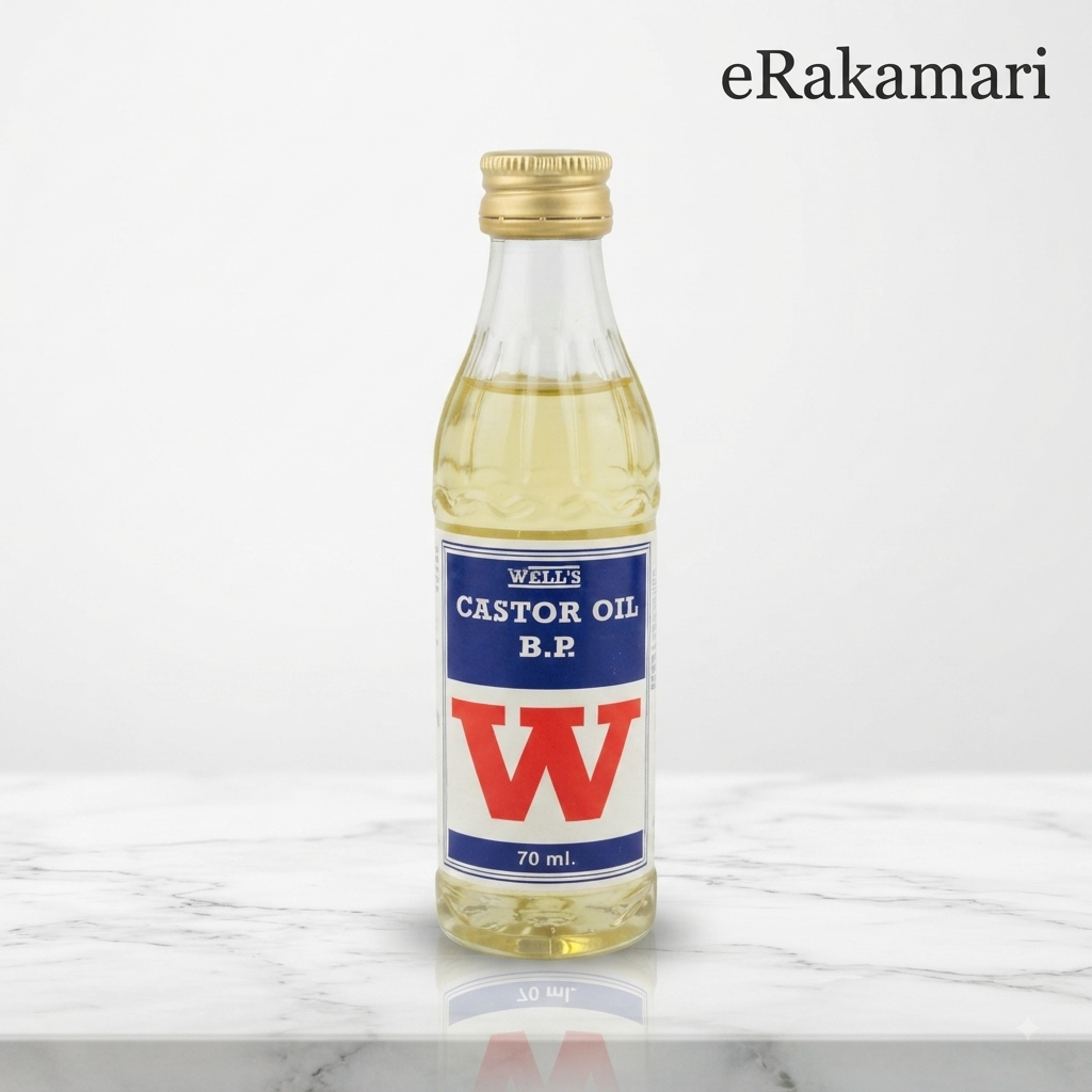 Well's Castor Oil B.P. (70 ml)