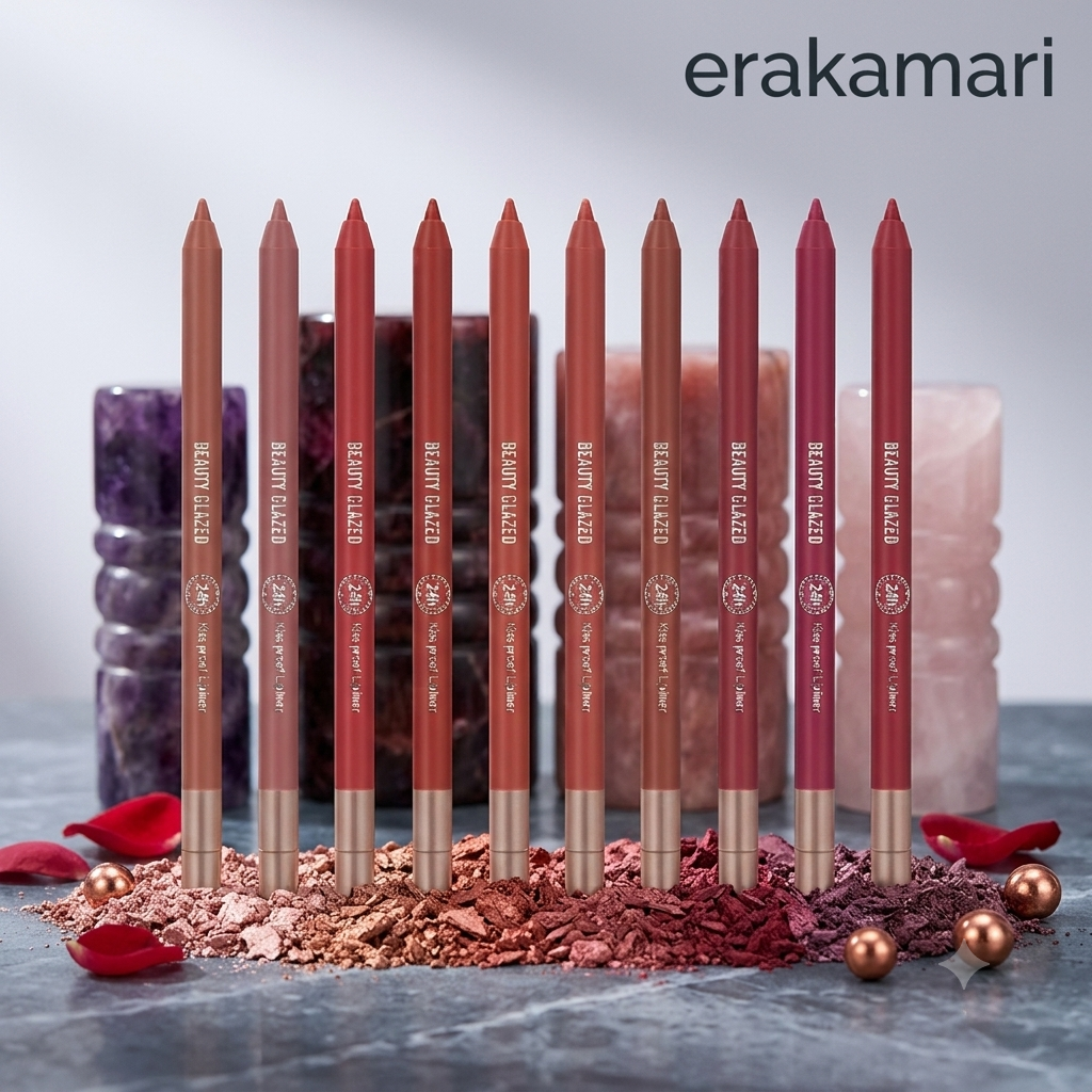 BEAUTY GLAZED Waterproof & Long Lasting Lip Liner