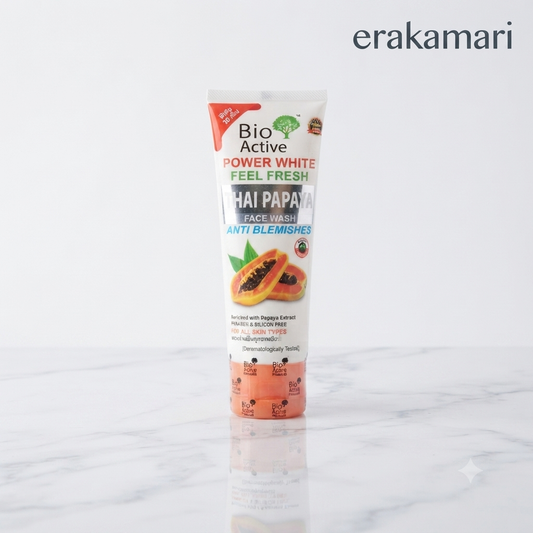 Bio Active Power White Feel Fresh Thai Papaya Face Wash  70ml